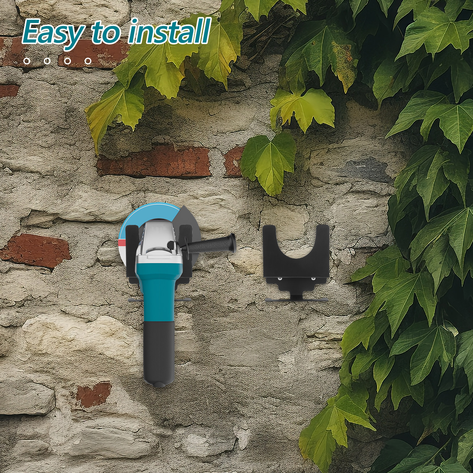 Tools For Garage Workshop - قطعتان من حوامل التثبيت على الحائط