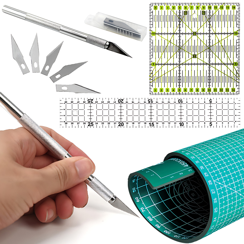 Tools Qc - أدوات تقطيع يدوية الصنع، لوح تقطيع