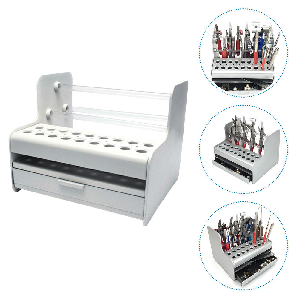 Workshop Tools Bench - منظم كماشات صغير، رف أدوات مكتبي