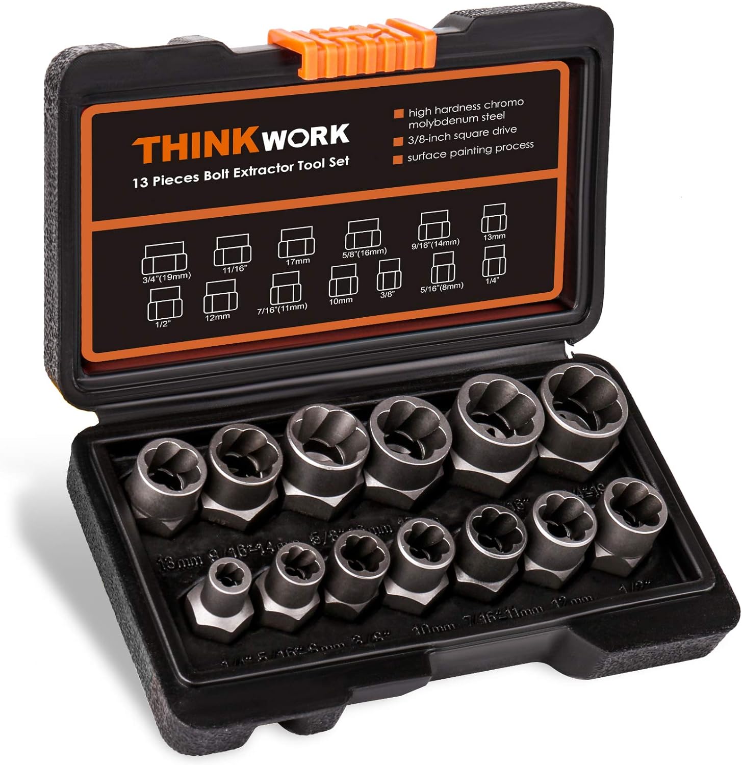 Tools & Workshop Equipment - طقم أدوات إزالة المسامير والصواميل التالفة