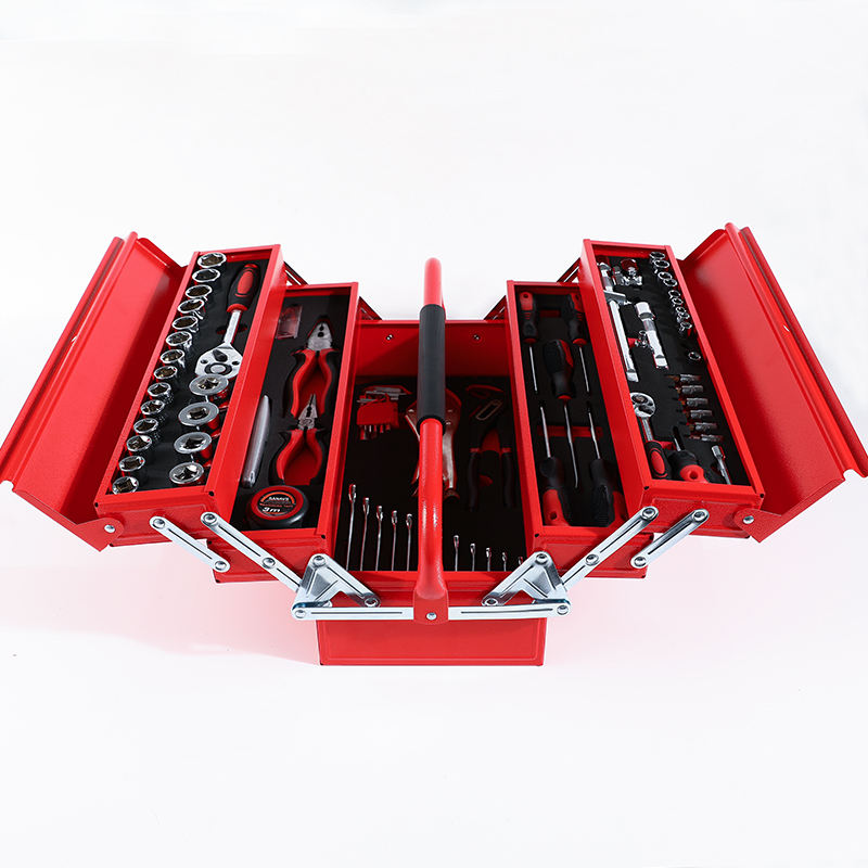 Tools Set Workshop - صندوق أدوات محمول 18 بوصة بمقبضين