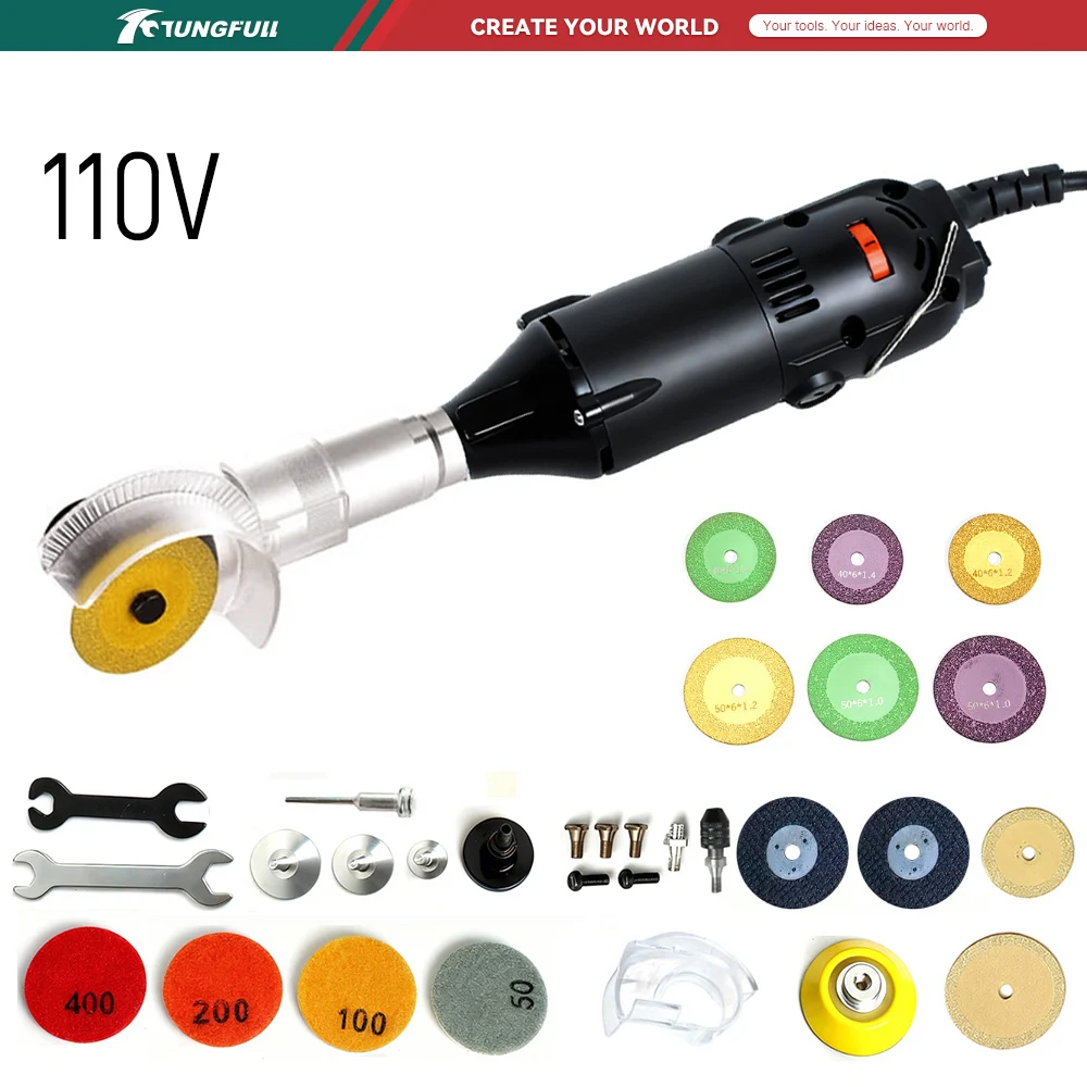 Workshop Tools And Equipment - جلاخة زاوية صغيرة TUNGFULL 110 فولت،