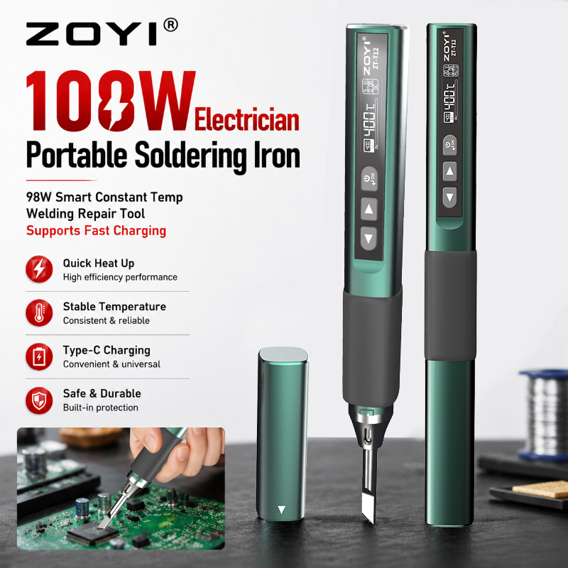 Tools Qc - قلم لحام ذكي بقوة 100 واط