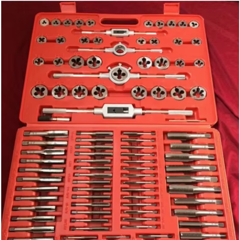 Tap Die Set - مجموعة صنبور ويموت بخيط متري احترافي