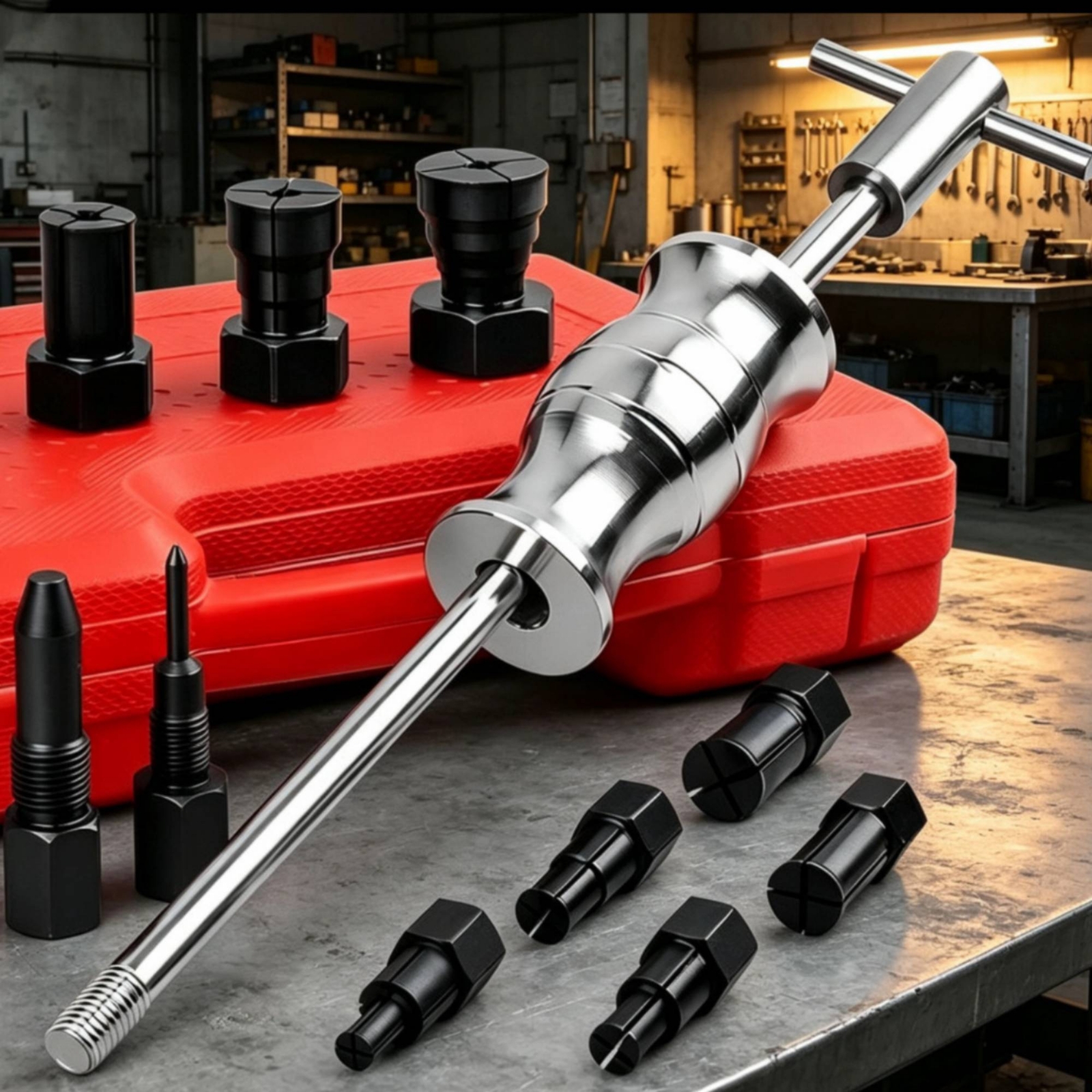 Tools For Garage Workshop - طقم سحب المحامل المعدني المكون من