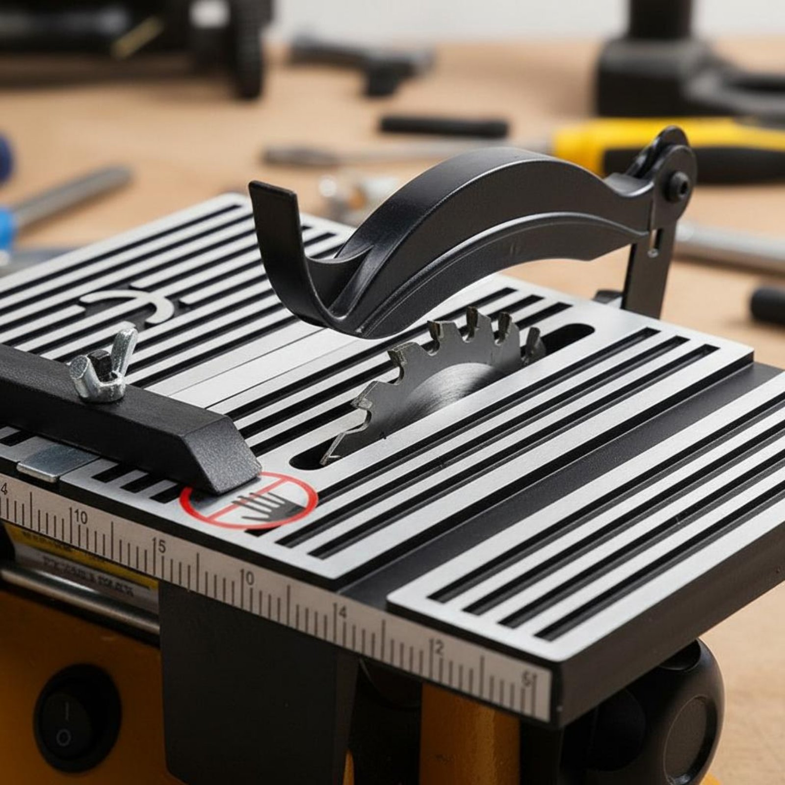 Workshop Tools Bench - منشار طاولة صغير محمول، آلة قطع