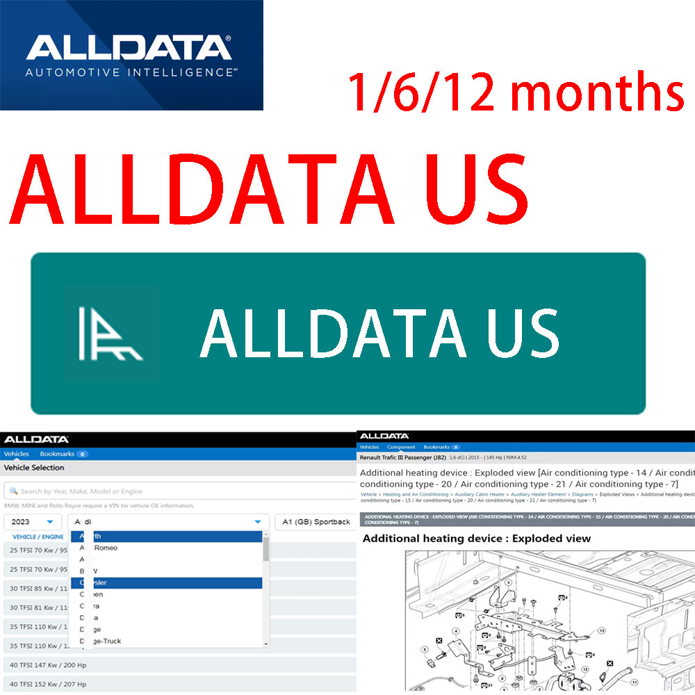 Workshop Tools Online - أحدث برنامج Alldata الأمريكي النسخة الكاملة