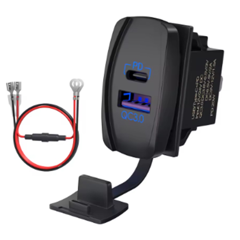 USB الروك التبديل 12 فولت مقاو - مراجعة Tools Qc وسعره