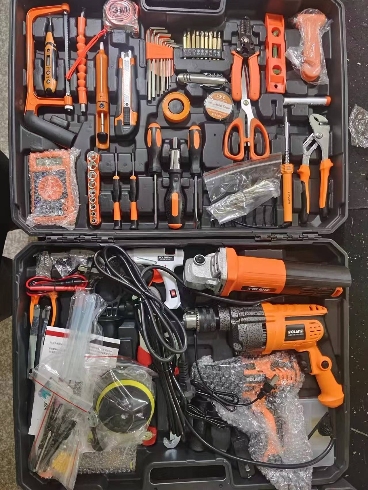 مجموعة أدوات الحفر الكهربائية  - مراجعة Tools Set Workshop وسعره