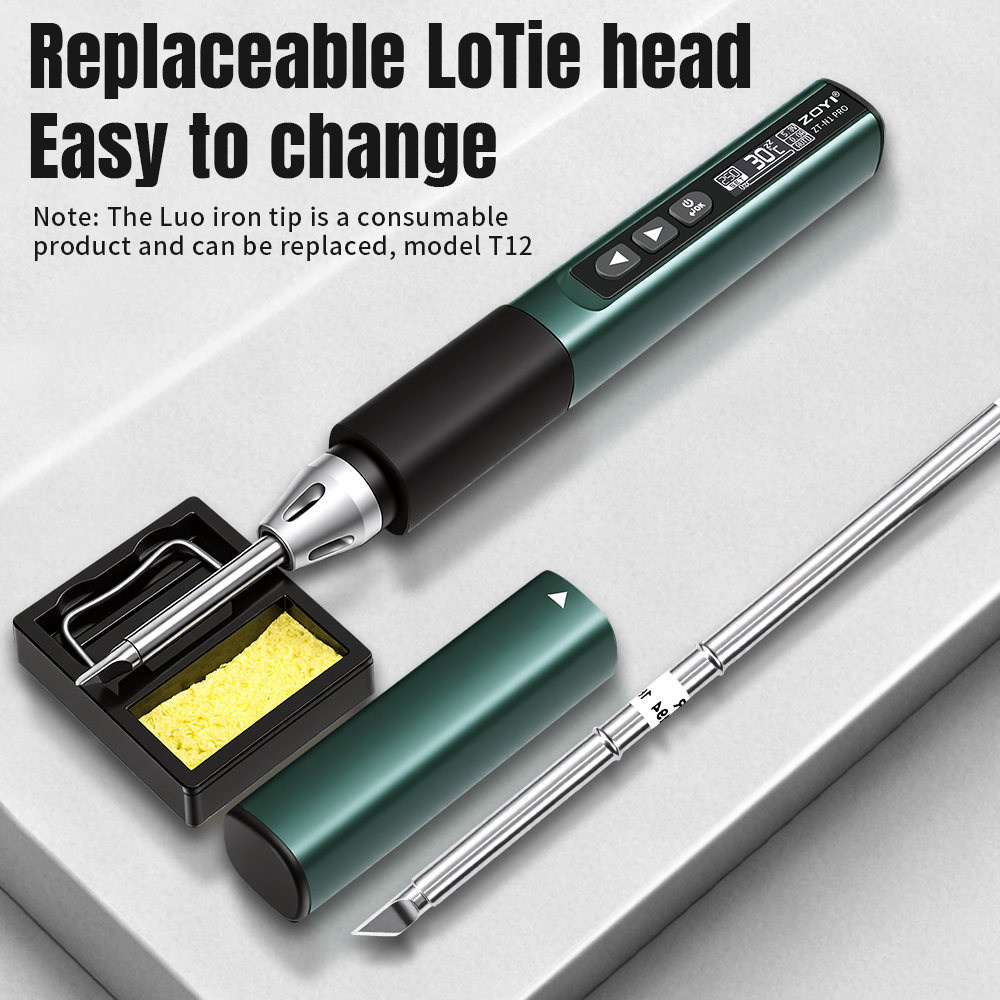 مكواة لحام ZOYI ZT-N1Pro قابلة - مراجعة Tools Qc وسعره