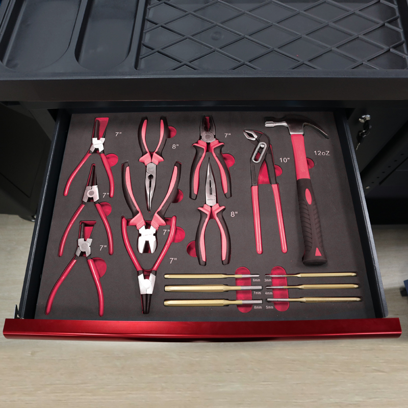 عربة أدوات بـ 7 أدراج مع مجموع - مراجعة Tools Set Workshop وسعره