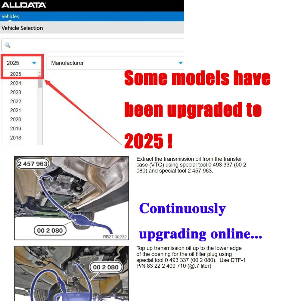 Alldata الاتحاد الأوروبي CAR ا - مراجعة Workshop Tools Online وسعره