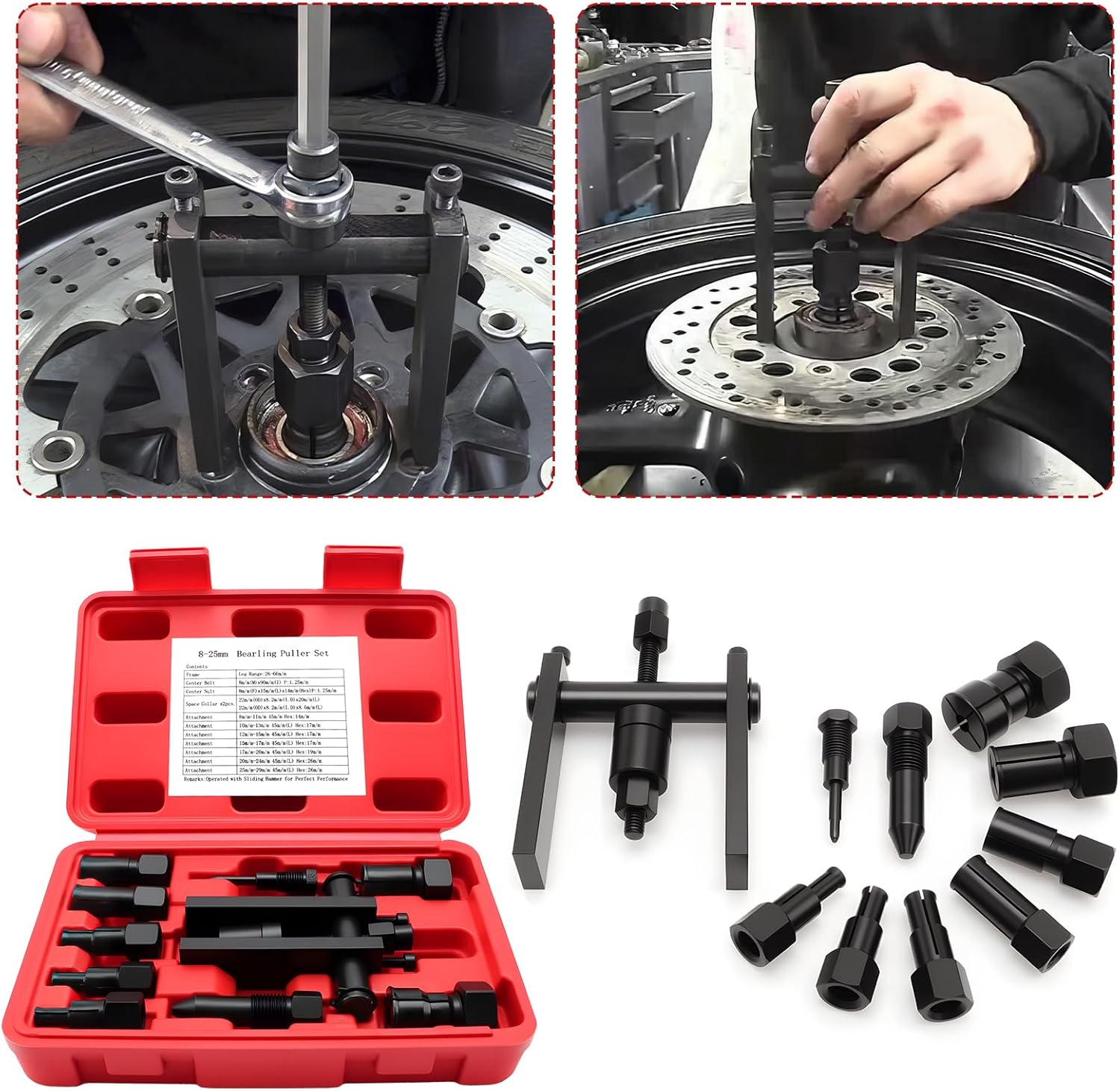 10 قطعة/المجموعة دراجة نارية ت - مراجعة Tools For Garage Workshop وسعره