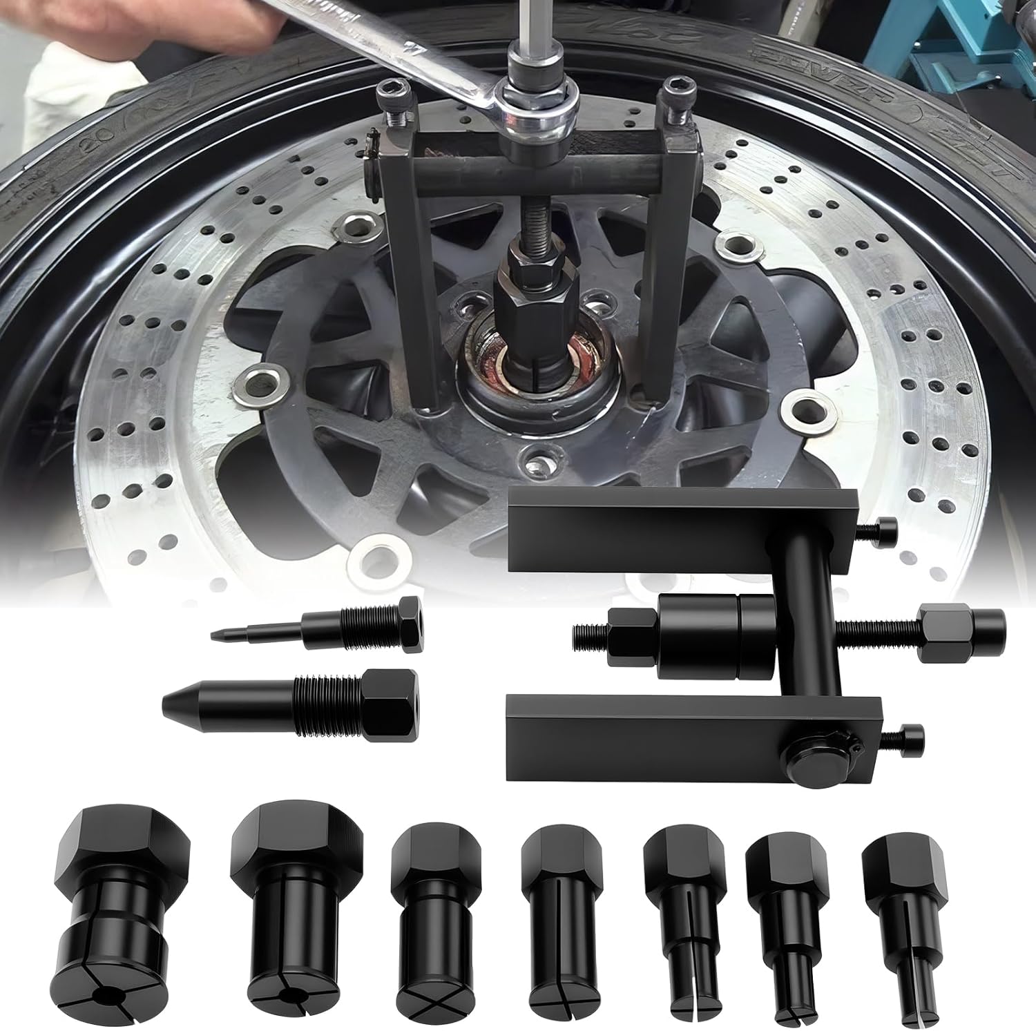 10 قطعة/المجموعة دراجة نارية ت - مراجعة Tools For Garage Workshop وسعره