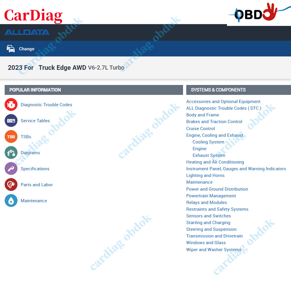 برنامج Alldata US عبر الإنترنت - مراجعة Workshop Tools Online وسعره