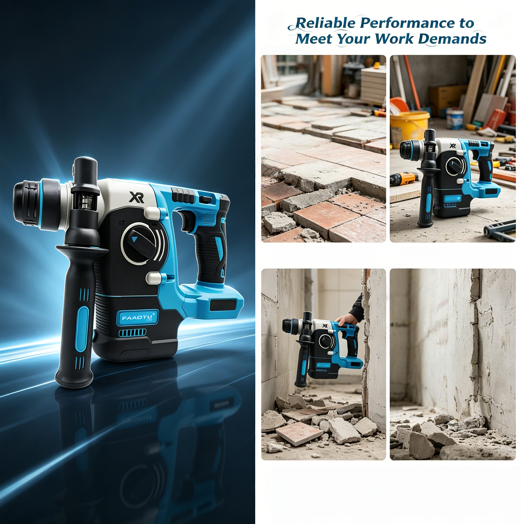 FAAOTU 273 مثقاب دوار كهربائي  - مراجعة Workshop Tools And Equipment وسعره