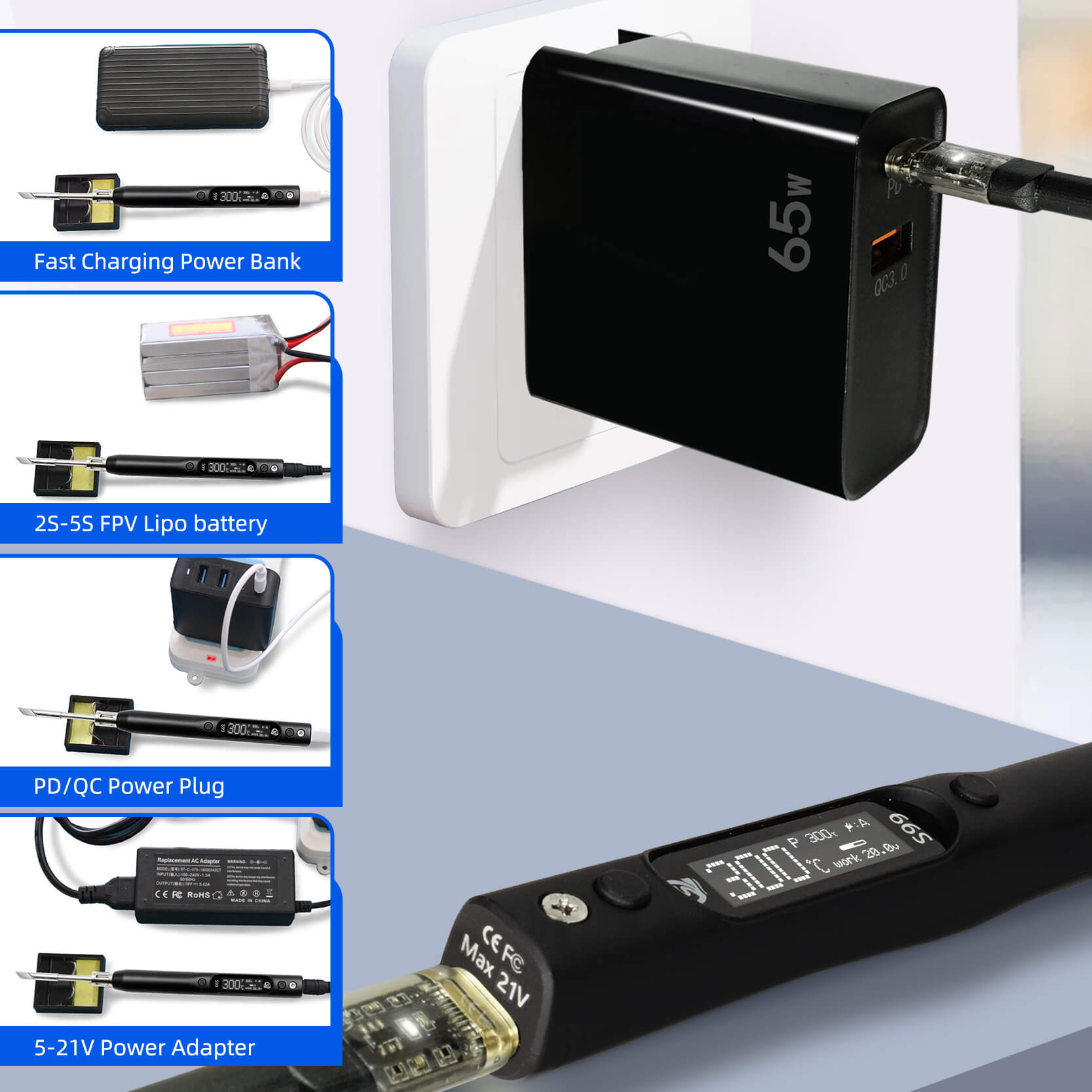 مكواة لحام Sequre S99 متوافقة  - مراجعة Tools Qc وسعره