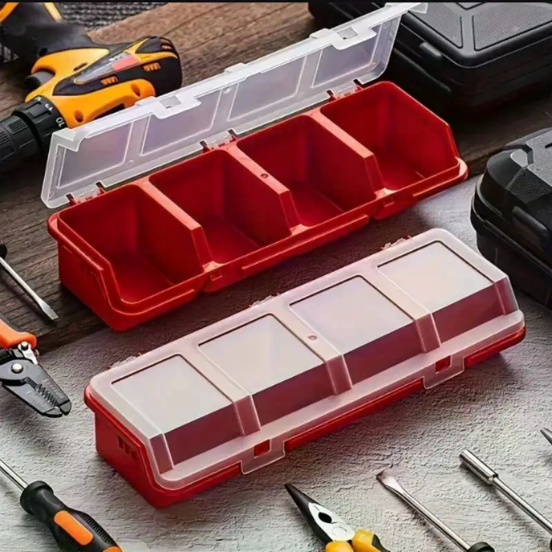 صندوق منظم للبراغي بلاستيكي بـ - مراجعة Workshop Tools Box وسعره