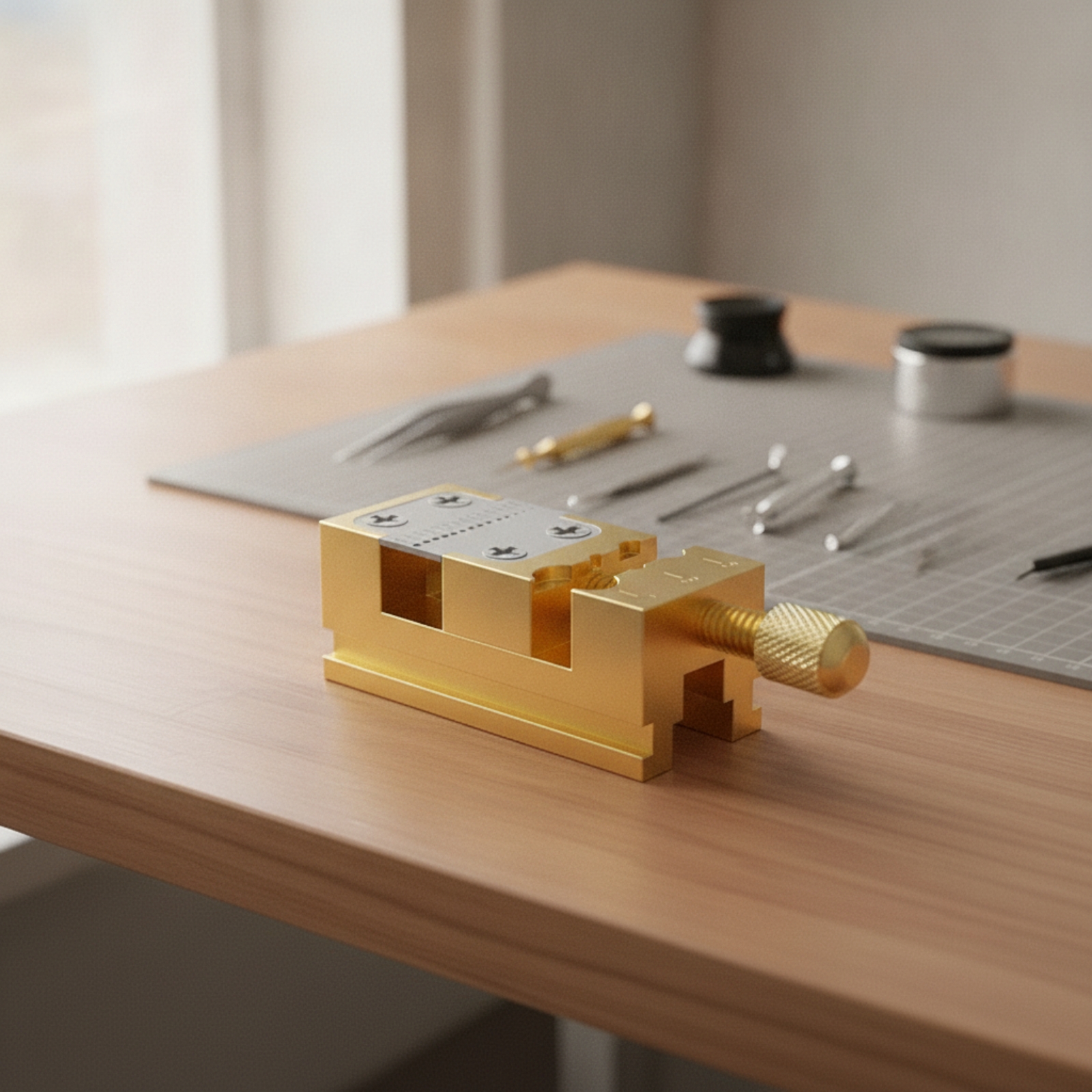 مثبت حركة الساعة المدمج والدقي - مراجعة Workshop Tools Bench وسعره