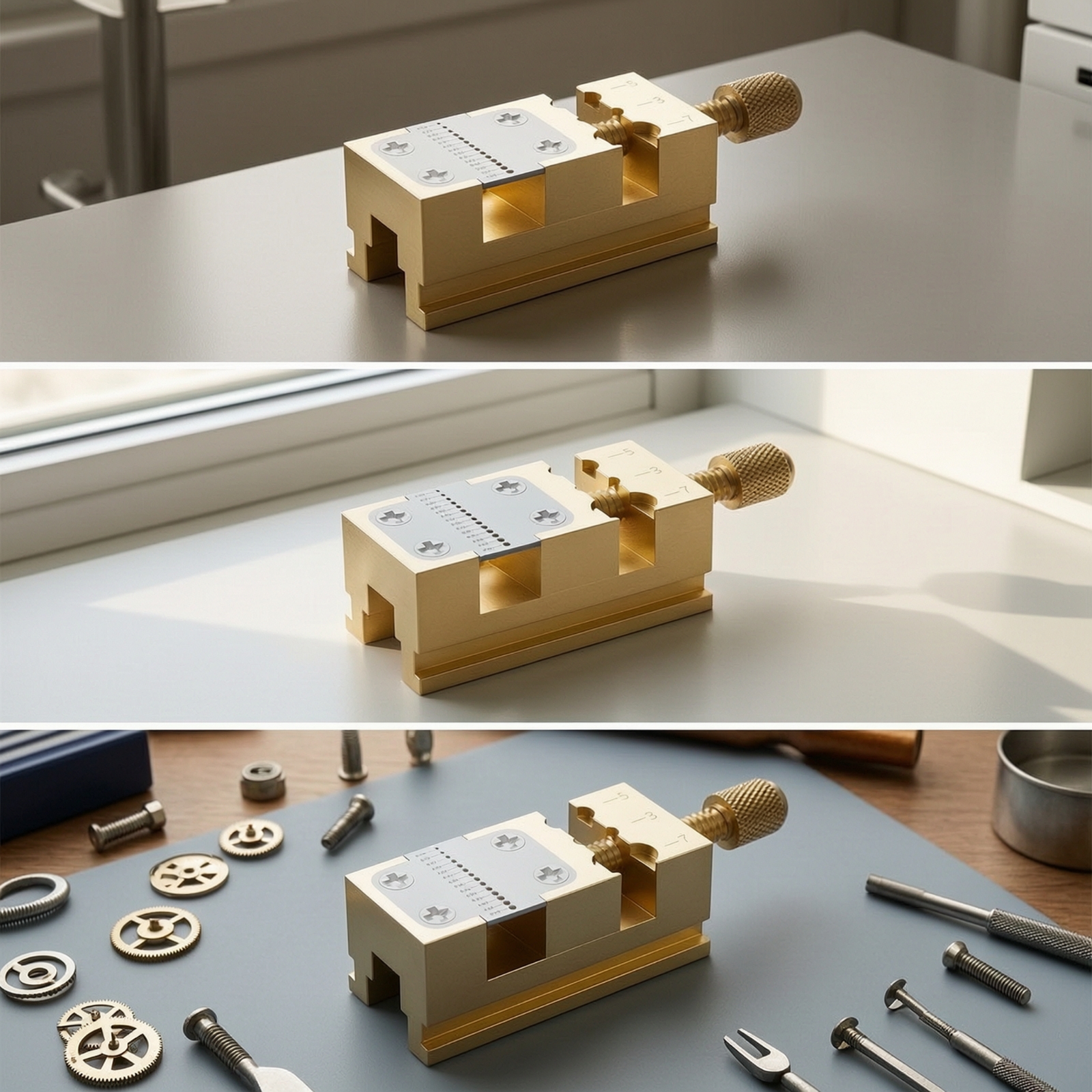 مثبت حركة الساعة المدمج والدقي - مراجعة Workshop Tools Bench وسعره