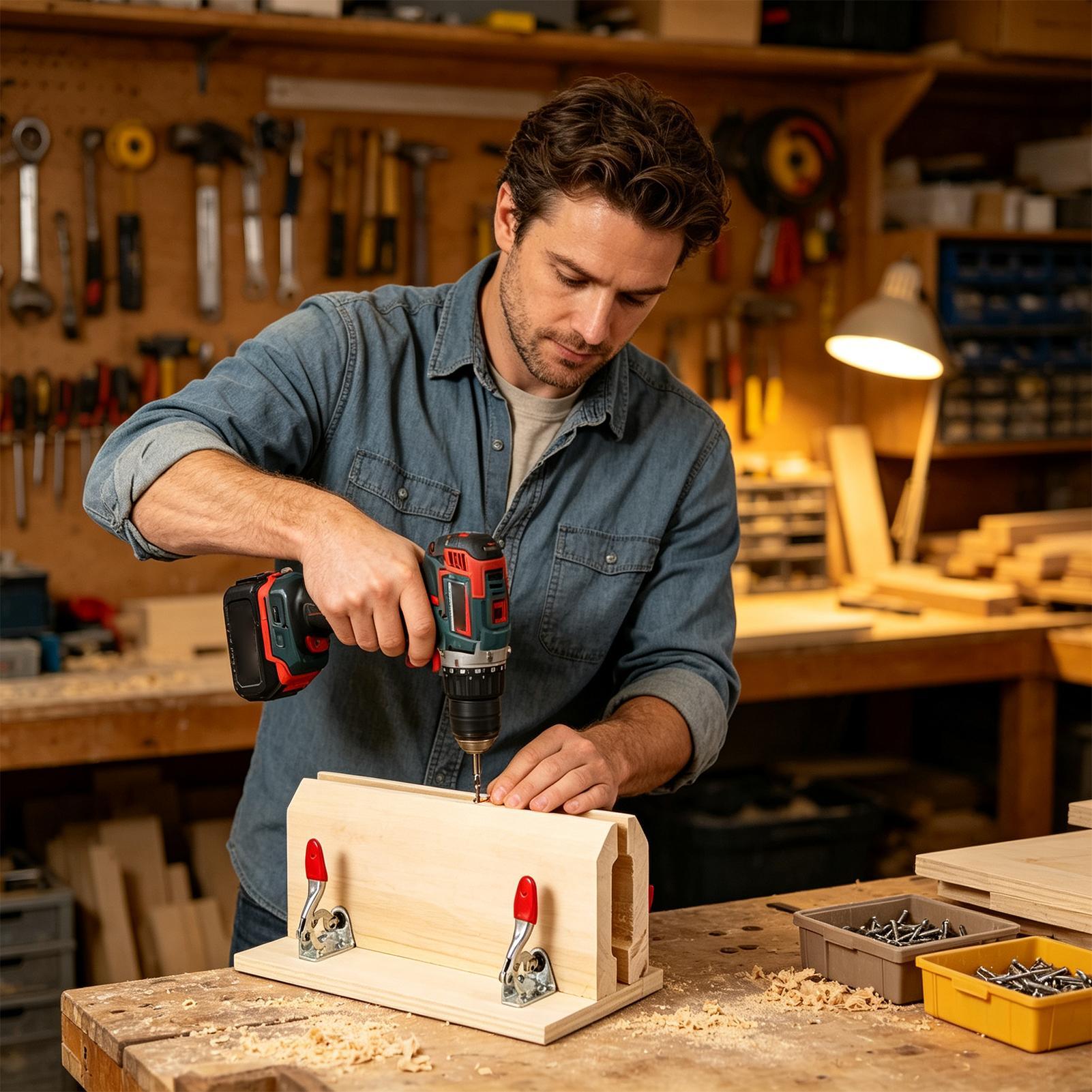 مشبك تثبيت بسعة 45 كجم، مشبك س - مراجعة Tools For Garage Workshop وسعره