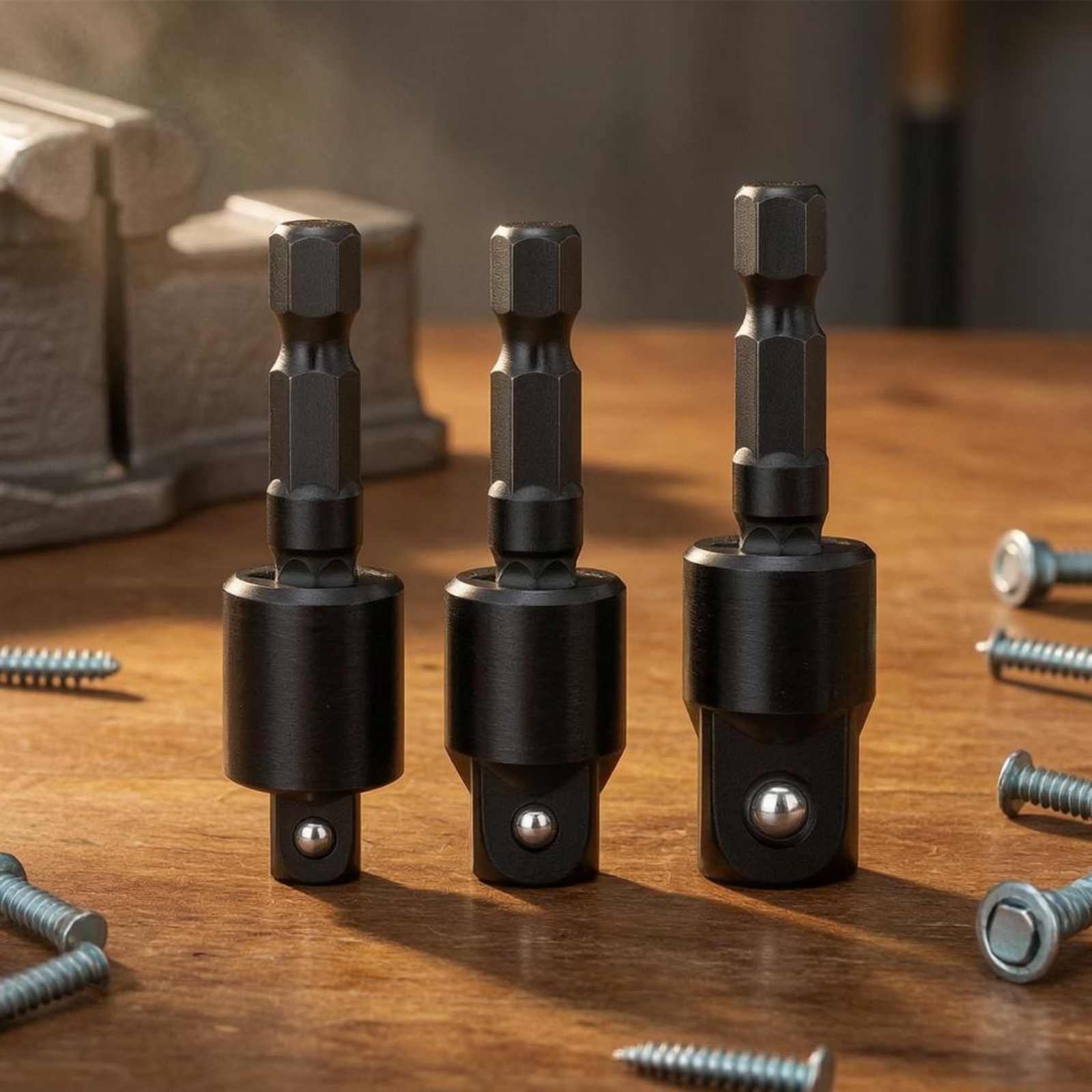 طقم محولات مقبس عالمي من 3 قطع - مراجعة Tools & Workshop Equipment وسعره