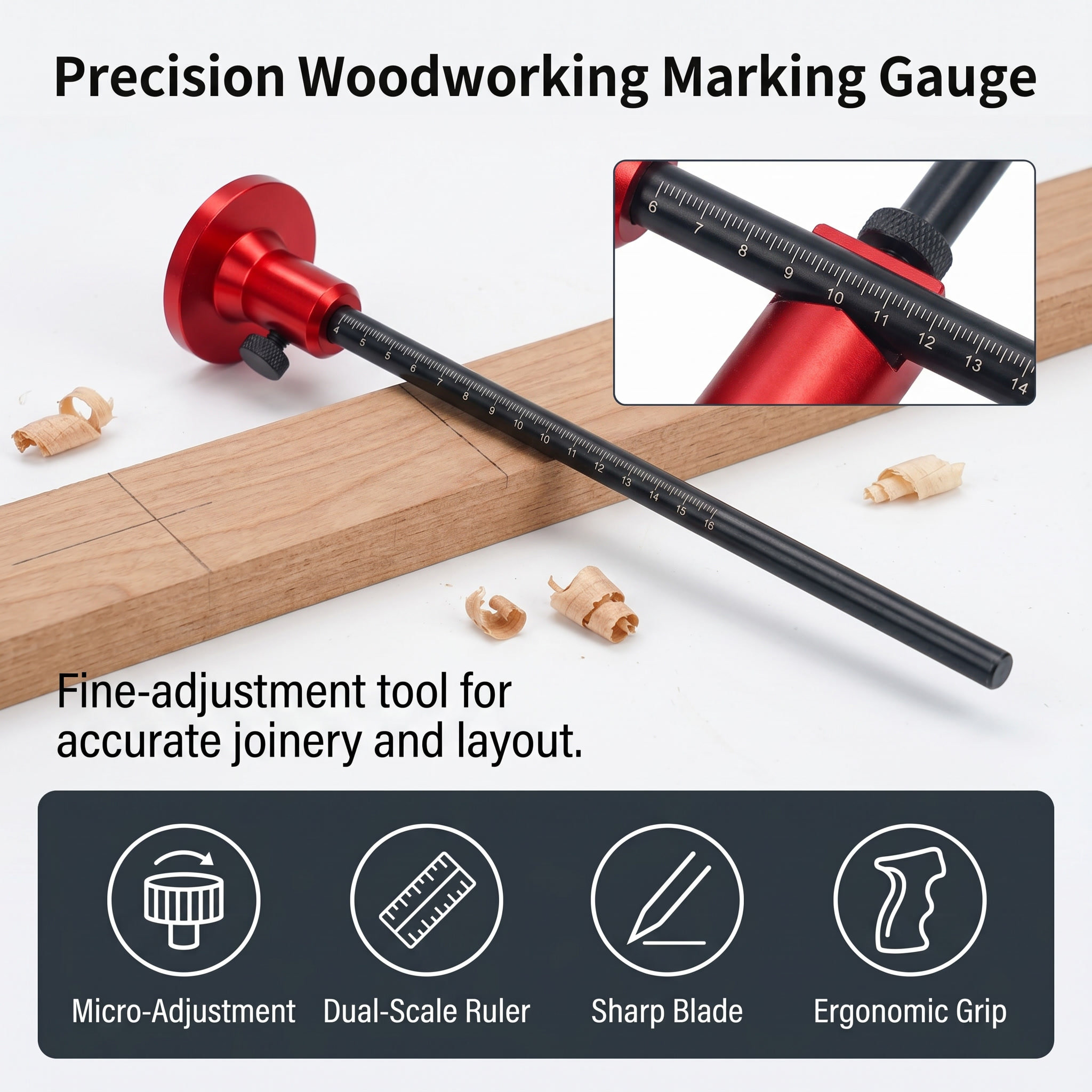 أداة قياس دقيقة للنجارين المحت - مراجعة Workshop Layout Tools وسعره