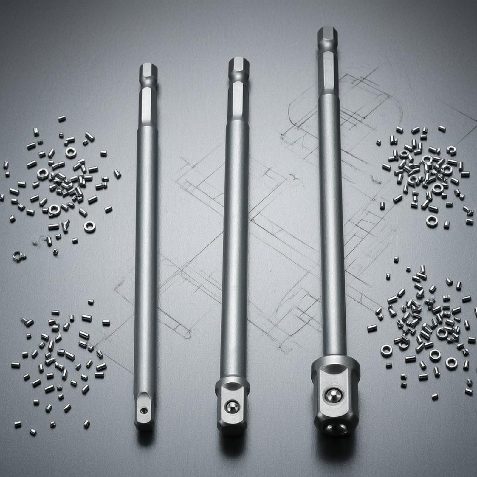 طقم محولات سداسية إلى مربعة من - مراجعة Tools & Workshop Equipment وسعره
