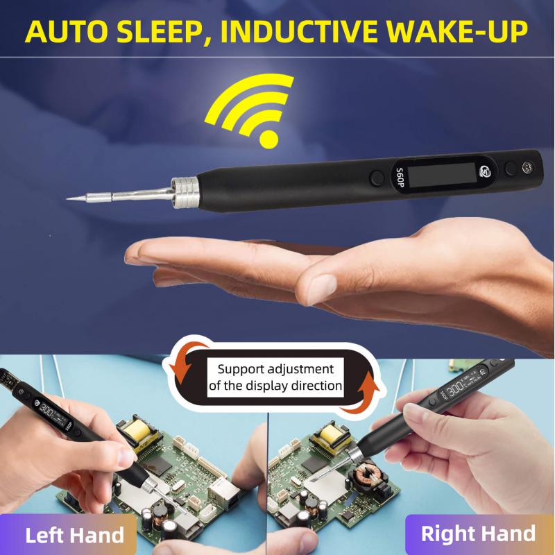 مكواة لحام كهربائية محمولة S60 - مراجعة Tools Qc وسعره