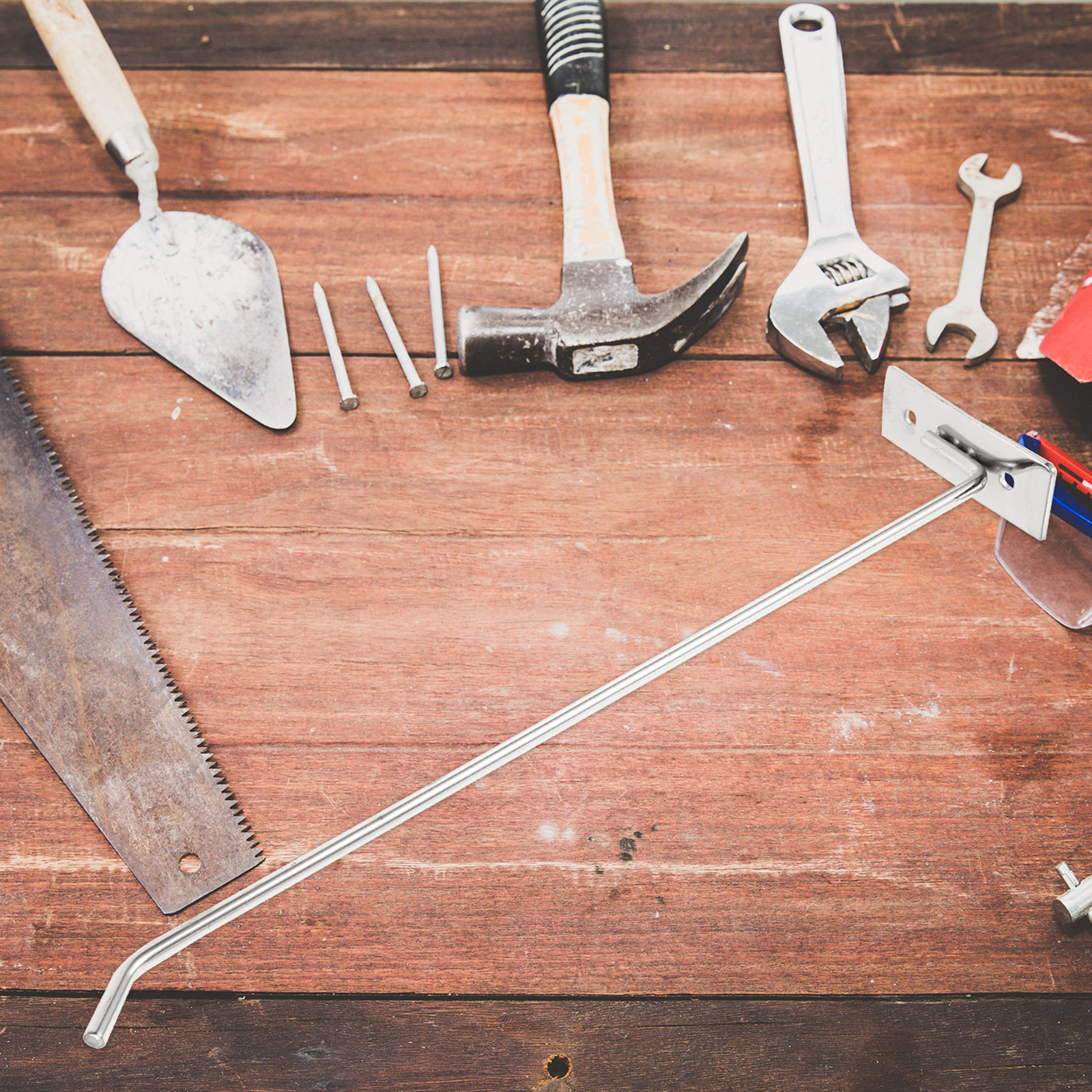 قطعتان من خطافات معدنية لتنظيم - مراجعة Workshop Tools Wallpaper وسعره