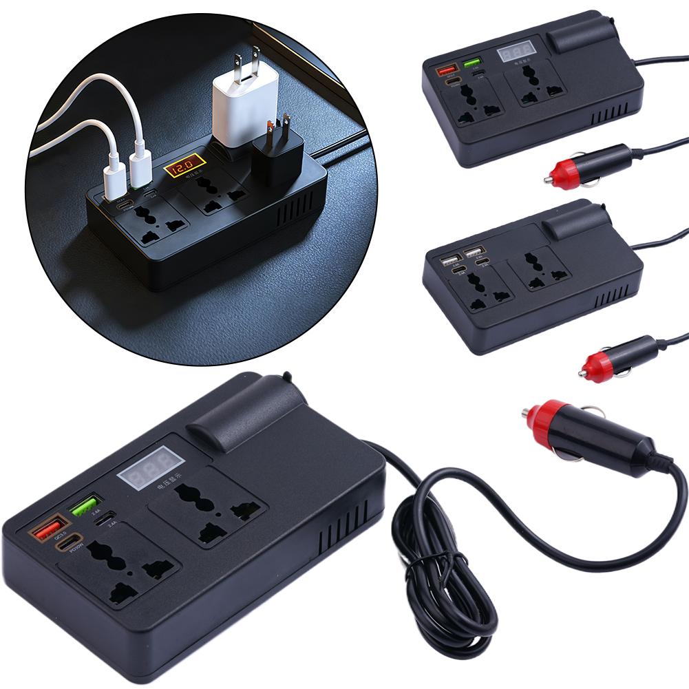 محول طاقة للسيارة 12 فولت/24 ف - مراجعة Tools Qc وسعره
