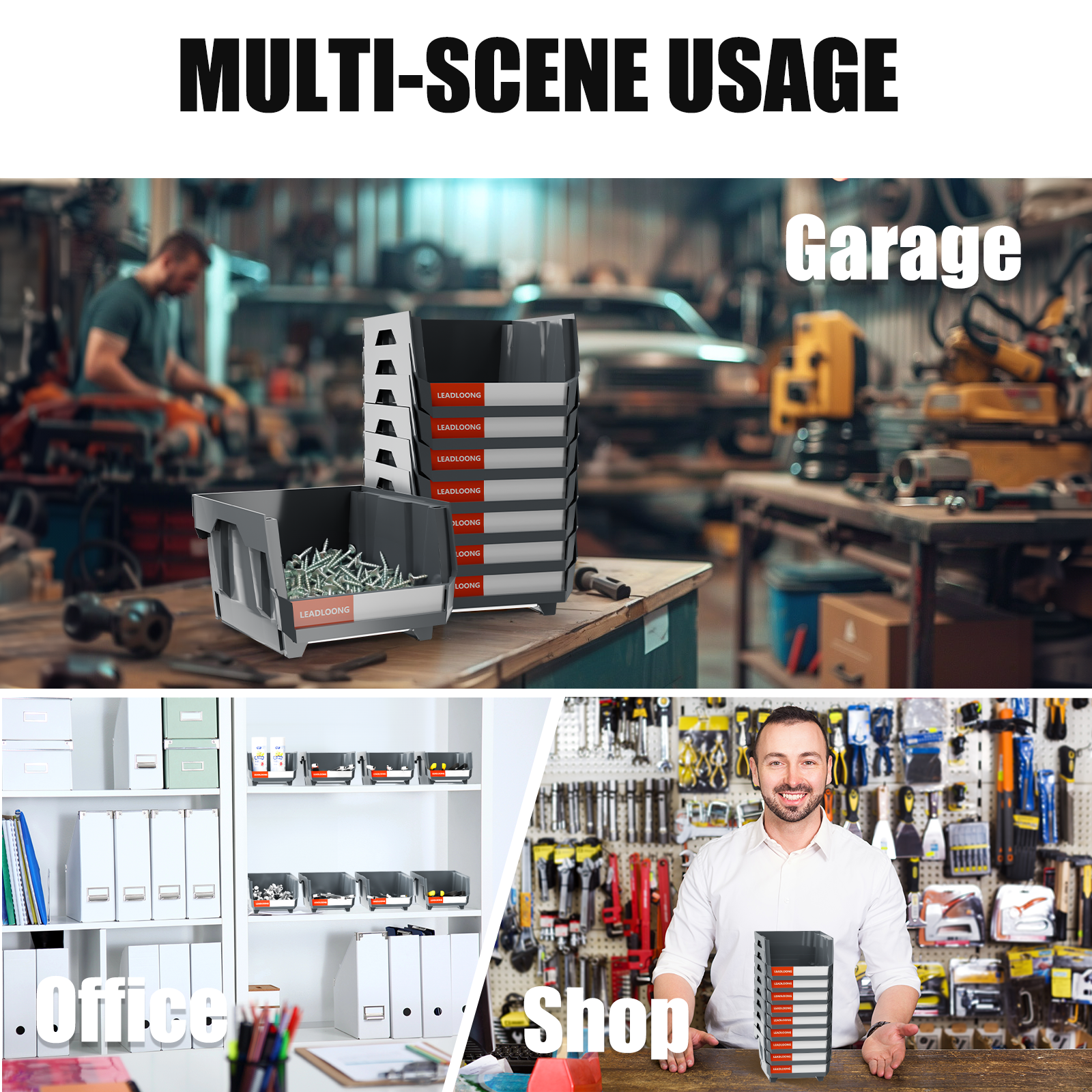 6/24 قطعة صندوق تخزين بلاستيكي - مراجعة Tool Chest Cabinet وسعره
