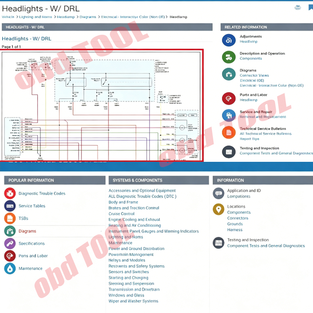 حساب ALLDATA EU 2027 عبر الإنت - مراجعة Workshop Tools Online وسعره