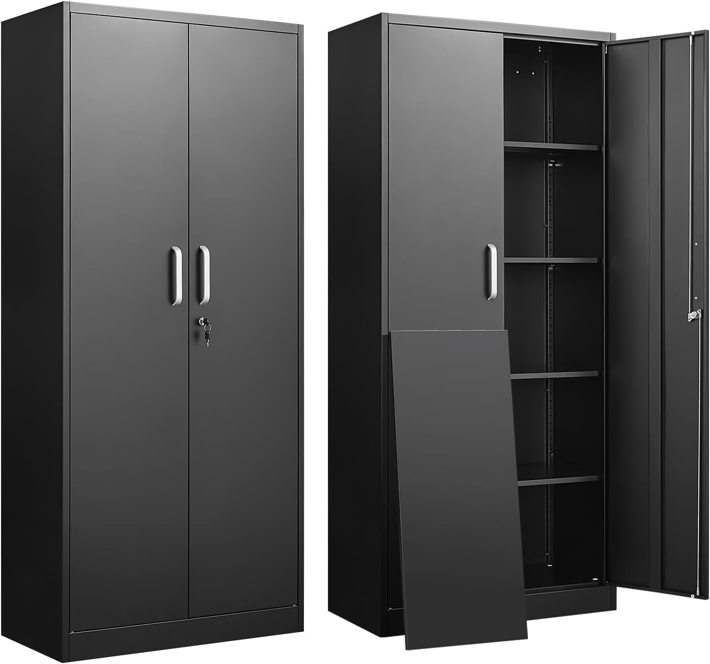 خزانة تخزين معدنية بأرفف قابلة - مراجعة Tool Chest Cabinet وسعره