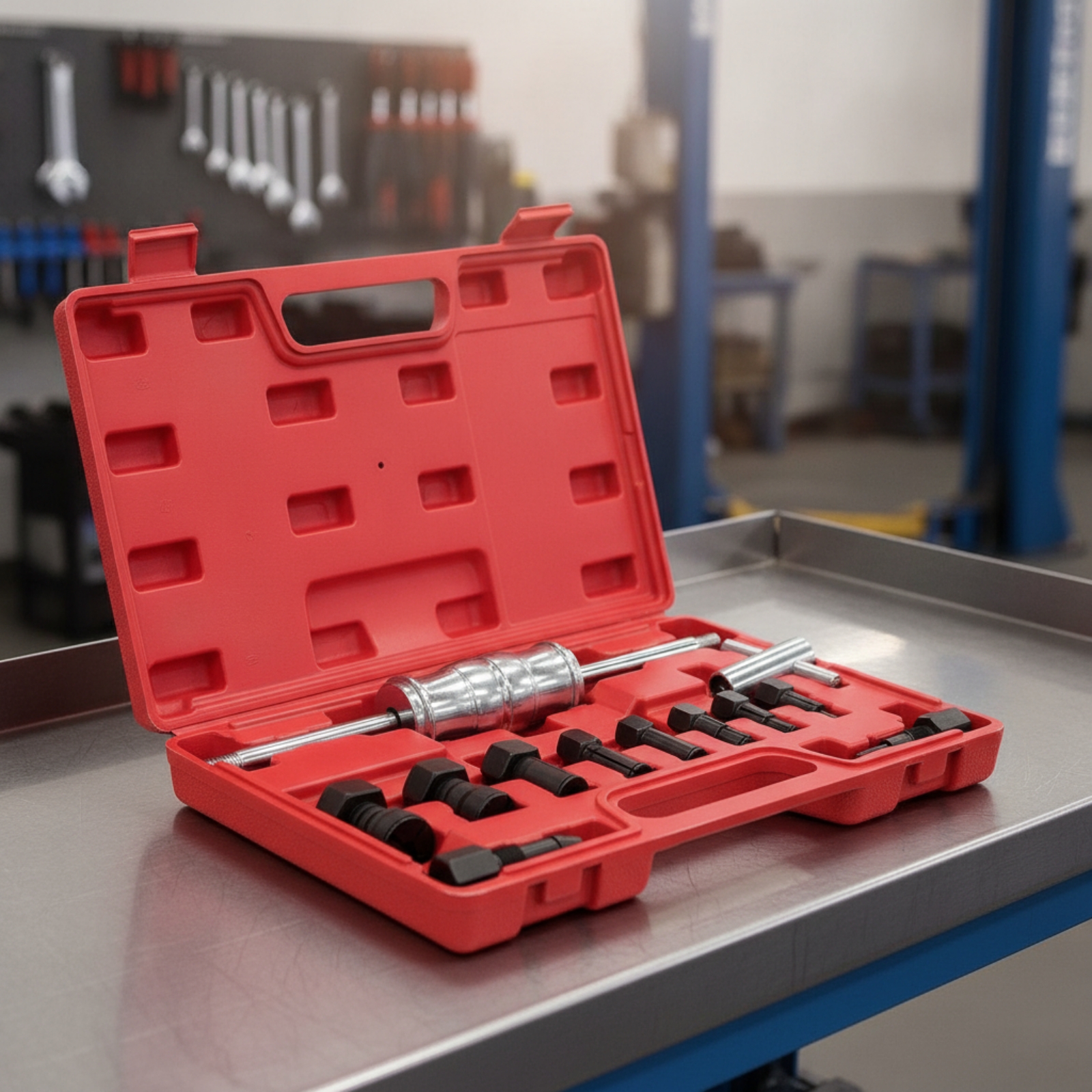 طقم سحب المحامل المعدني المكون - مراجعة Tools For Garage Workshop وسعره