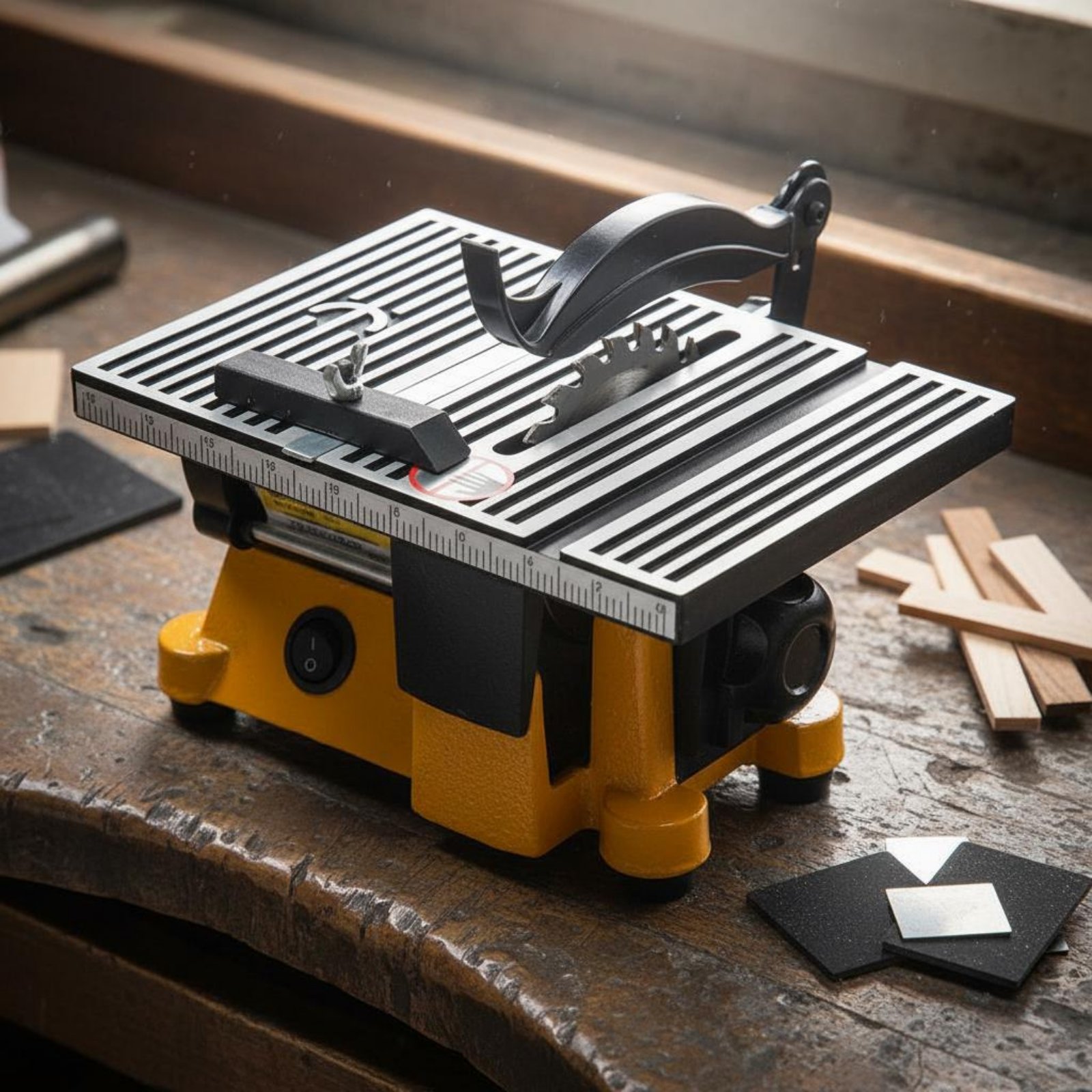 منشار طاولة صغير محمول، آلة قط - مراجعة Workshop Tools Bench وسعره