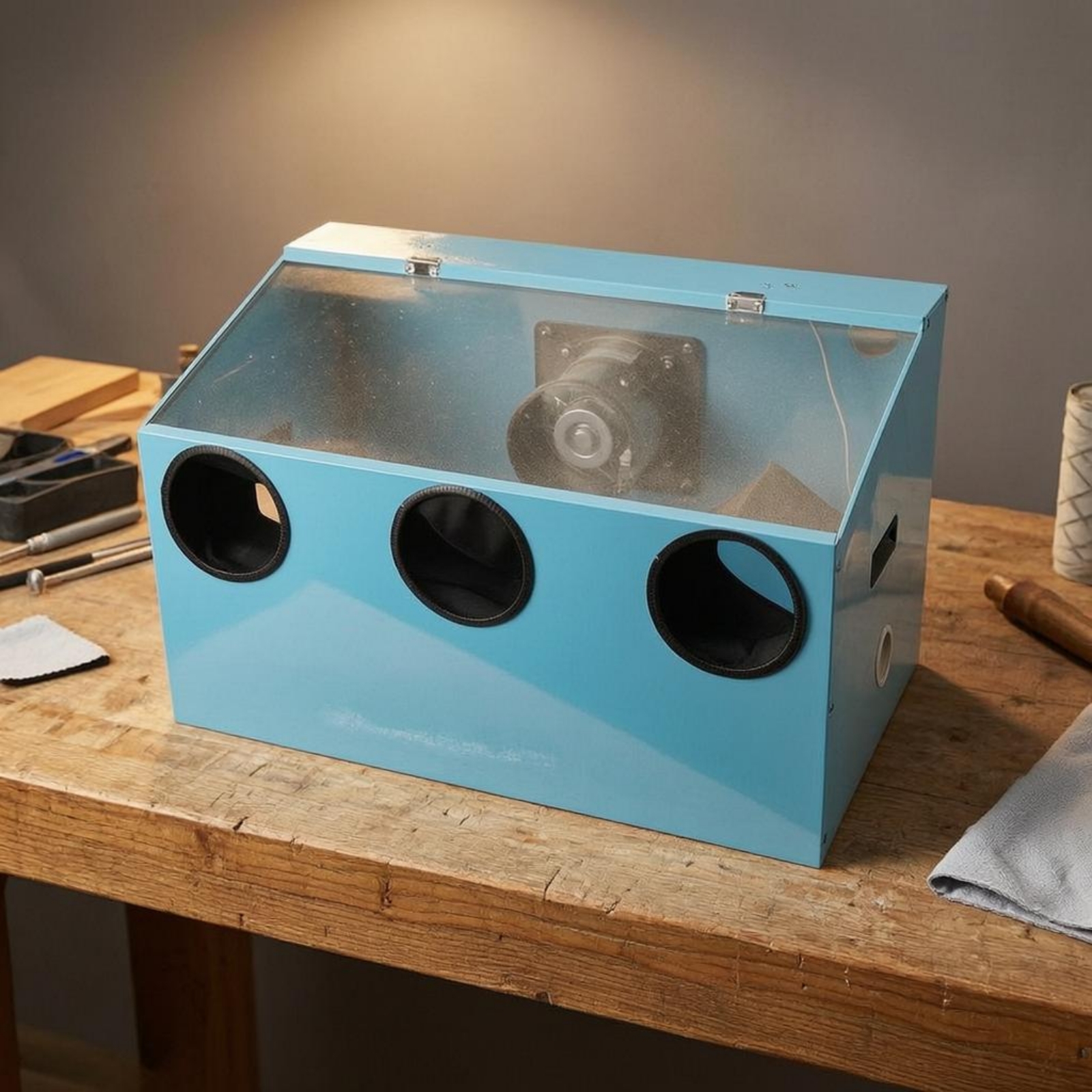 صندوق غبار مغلق بالكامل من الأ - مراجعة Workshop Tools Box وسعره